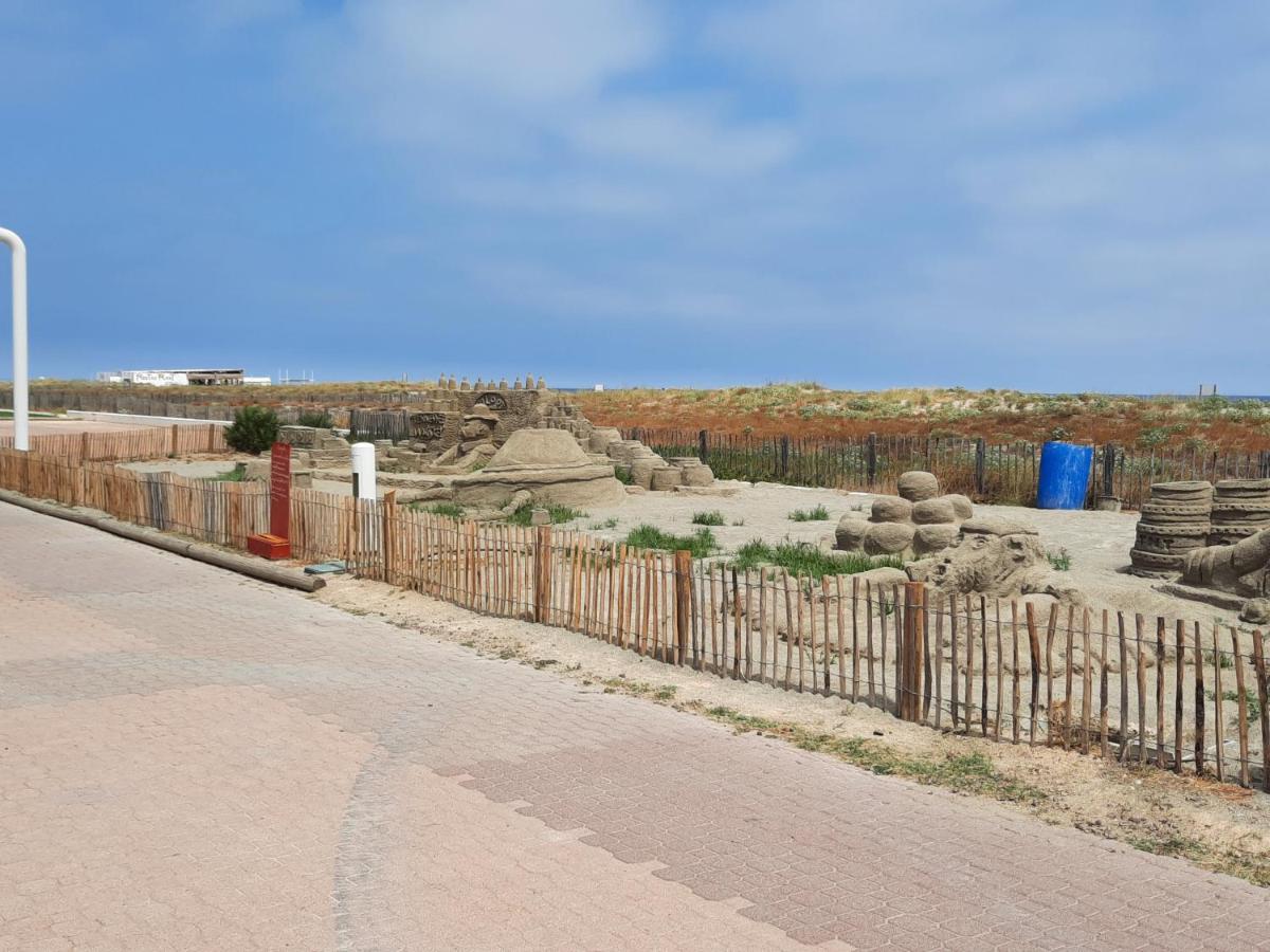 Appartement Vue Mer, Acces Direct Plage, Parking Privatif Le Barcares Exterior photo